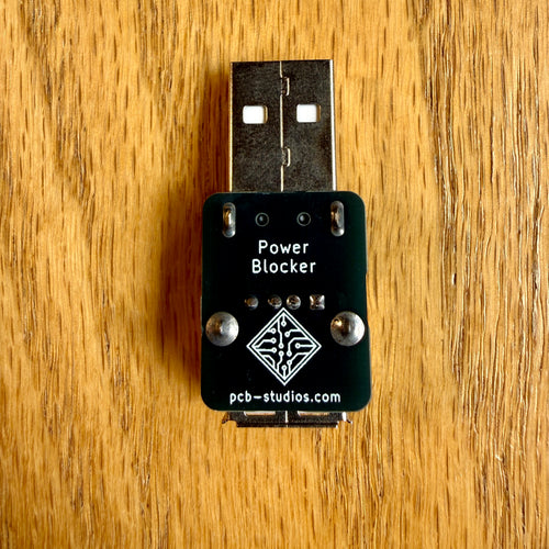 USB Power Blocker - Stops Charging, Allows Data